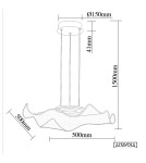 Altavola Design Lampa wisząca Velo No. 2 chrom 