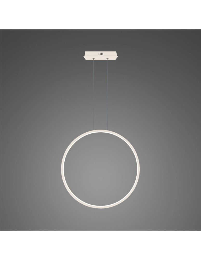 Pendant lamps circles - Altavola Design Led circles pendant lamp No.1 X dia.60cm in 4k white  - product kolory-swiatla.pl 1