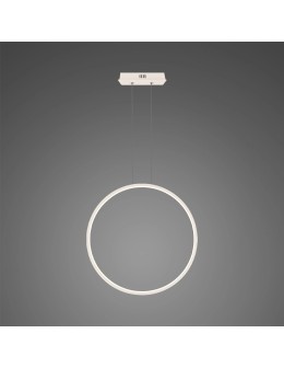 Altavola Design Lampa wisząca Ledowe okręgi No.1 X Φ60cm in 4k biała 