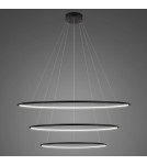 Pendant lamps circles - Altavola Design Led Circles Pendant Lamp No.3 ¶ 100 cm in 3k black dimmable  - product 1