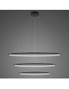 Altavola Design Led Circles Pendant Lamp No.3 ¶ 100 cm in 3k black dimmable 