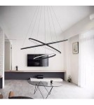 Pendant lamps circles - Altavola Design Led Circles Pendant Lamp No.3 ¶ 100 cm in 3k black dimmable  - product 2