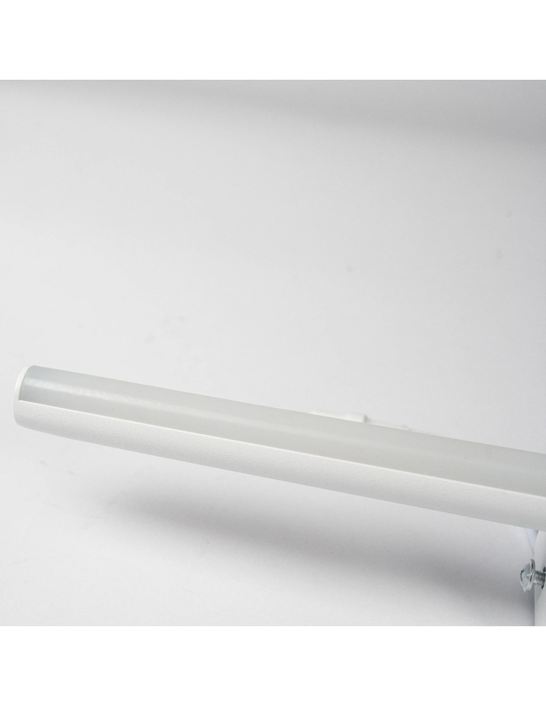 Wall lamps over the mirror - Altavola Design LINEA No.1 38.5 cm white 4k led wall lamp  - product kolory-swiatla.pl 4