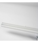 Wall lamps over the mirror - Altavola Design LINEA No.1 55 cm white 4k led wall lamp  - product 4