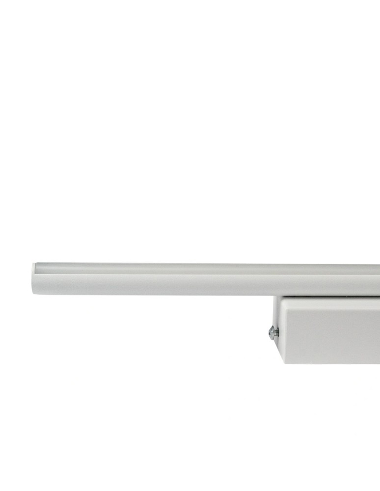 Wall lamps over the mirror - Altavola Design LINEA No.1 55 cm white 4k led wall lamp  - product kolory-swiatla.pl 5