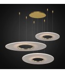 Round pendant lamps - Altavola Design Eclipse No.3 led lamp  - product 1