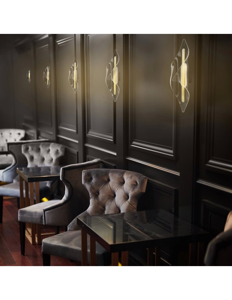 Designer wall lamps - Altavola Design Wall lamp Velo No.1 gold   - product kolory-swiatla.pl 4