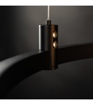 Pendant lamps circles - Altavola Design Led pendant lamp Diamante No.2 CO1 60 cm black  - product 3