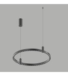 Pendant lamps circles - Altavola Design Led pendant lamp Diamante No.2 CO1 60 cm black  - product 5