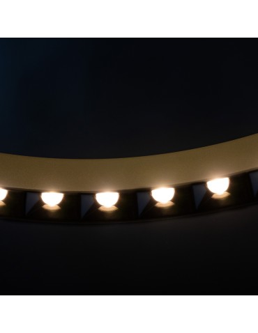 Altavola Design Ledowa lampa wisząca Diamante No.2 CO1 80 cm złota - produkt 2