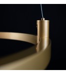 Pendant lamps circles - Altavola Design Led pendant lamp Diamante No.2 CO1 80 cm gold  - product 3