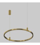 Pendant lamps circles - Altavola Design Led pendant lamp Diamante No.2 CO1 80 cm gold  - product 6