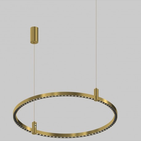 Altavola Design Ledowa lampa wisząca Diamante No.2 CO1 80 cm złota 