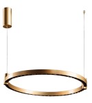 Pendant lamps circles - Altavola Design Led pendant lamp Diamante No.2 CO1 100 cm gold  - product 1