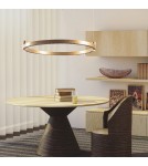 Pendant lamps circles - Altavola Design Led pendant lamp Diamante No.2 CO1 100 cm gold  - product 2
