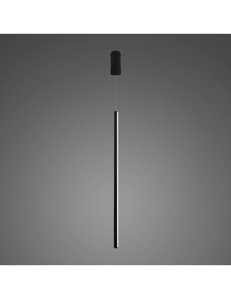 Pendant tube lamps - Altavola Design LINEA No.1 PX1 pendant lamp 120cm 3k 19W black   - product kolory-swiatla.pl 1