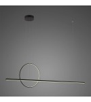 Pendant lamps over the island - Altavola Design LINEA No.2 pendant lamp ¶ 40 cm black 4k  - product 2