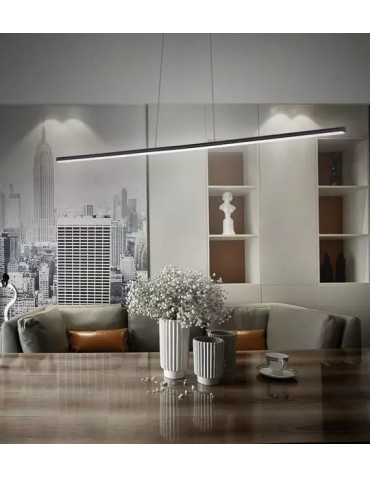 Altavola Design LINEA No.1 pendant lamp 100cm 4k 16W black  - product 2