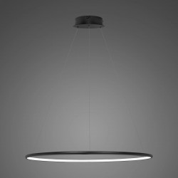 Altavola Design Lampa wisząca Ledowe Okręgi No.1 Φ80 cm in 3k 43W czarna 