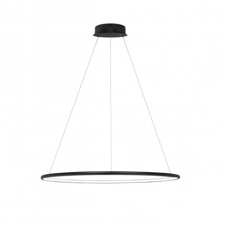 Altavola Design Lampa wisząca Ledowe Okręgi No.1 Φ80 cm in 3k 43W czarna 