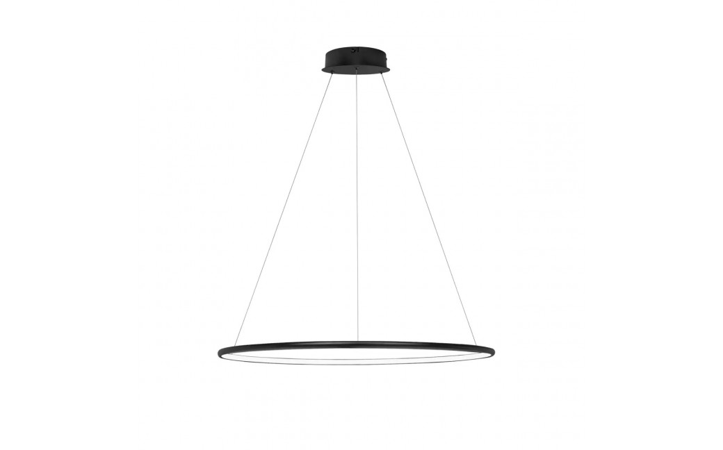 Altavola Design Lampa wisząca Ledowe Okręgi No.1 Φ80 cm in 3k 43W czarna 