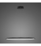 Pendant lamps circles - Altavola Design Led Circles Pendant Lamp No.1 dia.80cm in 4k 43W black  - product 1