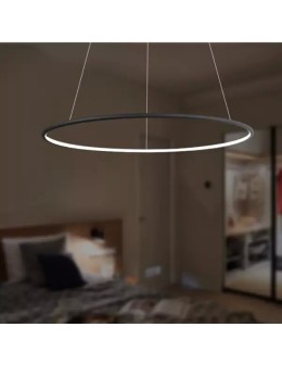 Altavola Design Led Circles Pendant Lamp No.1 dia.80cm in 4k 43W black  - product 2