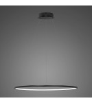 Pendant lamps circles - Altavola Design Led Circles Pendant Lamp No.1 dia.60cm in 3k 32W black   - product 1