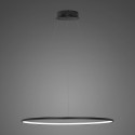 Altavola Design Lampa wisząca Ledowe Okręgi No.1 śr.60 cm in 3k 32W czarna 