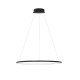 Altavola Design Lampa wisząca Ledowe Okręgi No.1 Φ60 cm in 3k 32W czarna 