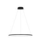 Pendant lamps circles - Altavola Design Led Circles Pendant Lamp No.1 dia.60cm in 3k 32W black   - product 2