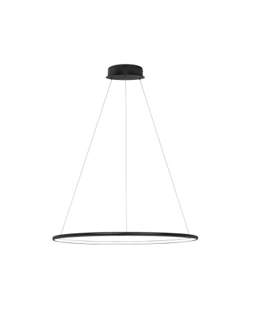 Altavola Design Led Circles Pendant Lamp No.1 dia.60cm in 3k 32W black   - product 2