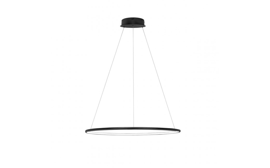 Altavola Design Lampa wisząca Ledowe Okręgi No.1 Φ60 cm in 3k 32W czarna 