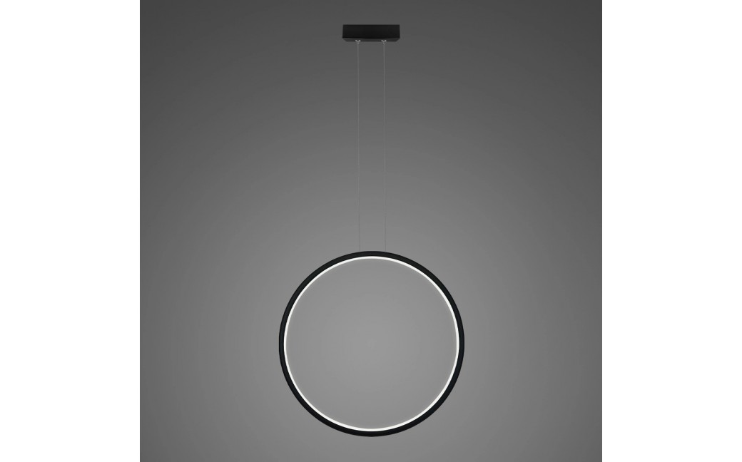 Altavola Design Lampa wisząca Ledowe okręgi No.1 X Φ80cm in 3k 43W czarny 