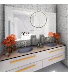 Pendant lamps circles - Altavola Design Led circles pendant lamp No.1 X dia.80cm in 3k 43W black  - product 3