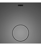 Pendant lamps circles - Altavola Design Led circles pendant lamp No.1 X dia.80cm in 4k 43W black  - product 1