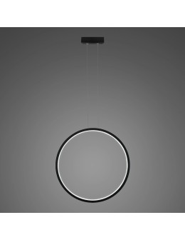 Altavola Design Led circles pendant lamp No.1 X dia.80cm in 4k 43W black 