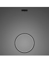 Altavola Design Led circles pendant lamp No.1 X dia.80cm in 4k 43W black 