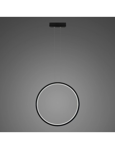 Altavola Design Led circles pendant lamp No.1 X dia.60cm in 3k 32W black 