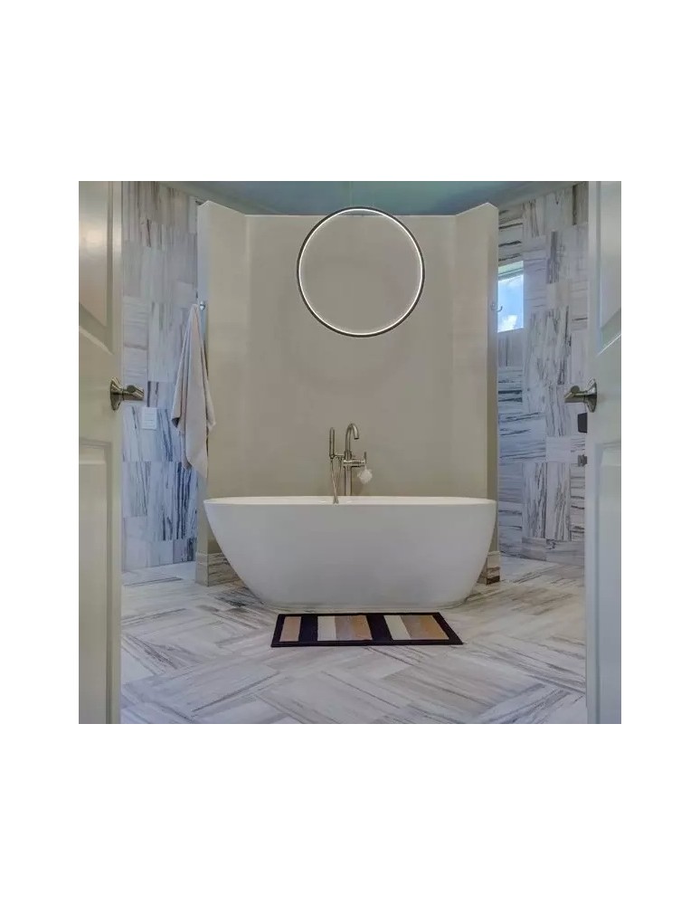 Pendant lamps circles - Altavola Design Led circles pendant lamp No.1 X dia.60cm in 4k 32W black  - product kolory-swiatla.pl 2