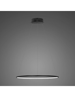 Altavola Design Lampa wisząca Ledowe Okręgi No.1 Φ40 cm  in 3k 21W czarna  