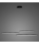 Pendant lamps circles - Altavola Design Led Circles Pendant Lamp No.3 dia.80cm in 3k 99W black  - product 1