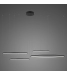 Pendant lamps circles - Altavola Design Led Circles Pendant Lamp No.4 CO4 ¶ 100 cm in 3k 152W black   - product 1