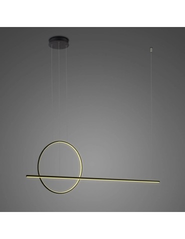 Altavola Design LINEA pendant lamp No.2 120 dia.40 cm 3k 39W black 