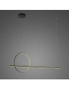 Altavola Design Lampa wisząca LINEA No.2 120 Φ40 cm 3k 39W czarna 