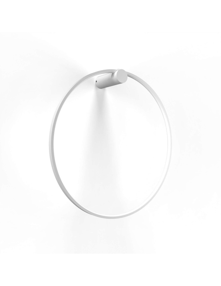 Ring wall lamps - Light Prestige Mirror wall lamp large white 1xLED LP-999/1W L WH - product kolory-swiatla.pl 5