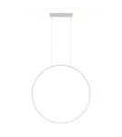 Pendant lamps circles - Light Prestige Mirror pendant small white 1xLED LP-999/1P S WH - product 2