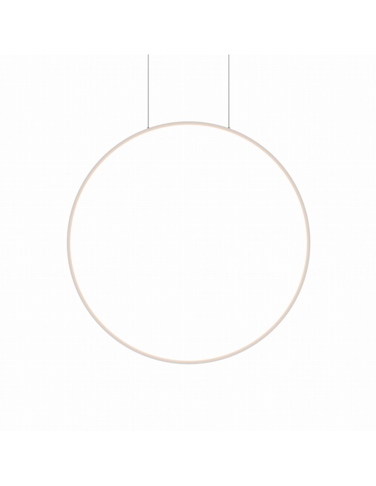 Pendant lamps circles - Light Prestige Mirror pendant large white 1xLED LP-999/1P L WH - product kolory-swiatla.pl 3