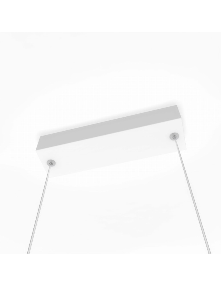 Pendant lamps circles - Light Prestige Mirror pendant large white 1xLED LP-999/1P L WH - product kolory-swiatla.pl 4