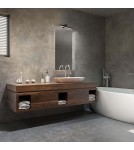 Bathroom wall lamps - Light Prestige Nevada wall lamp M black IP44 1xLED LP-778/1W M BK - product 3